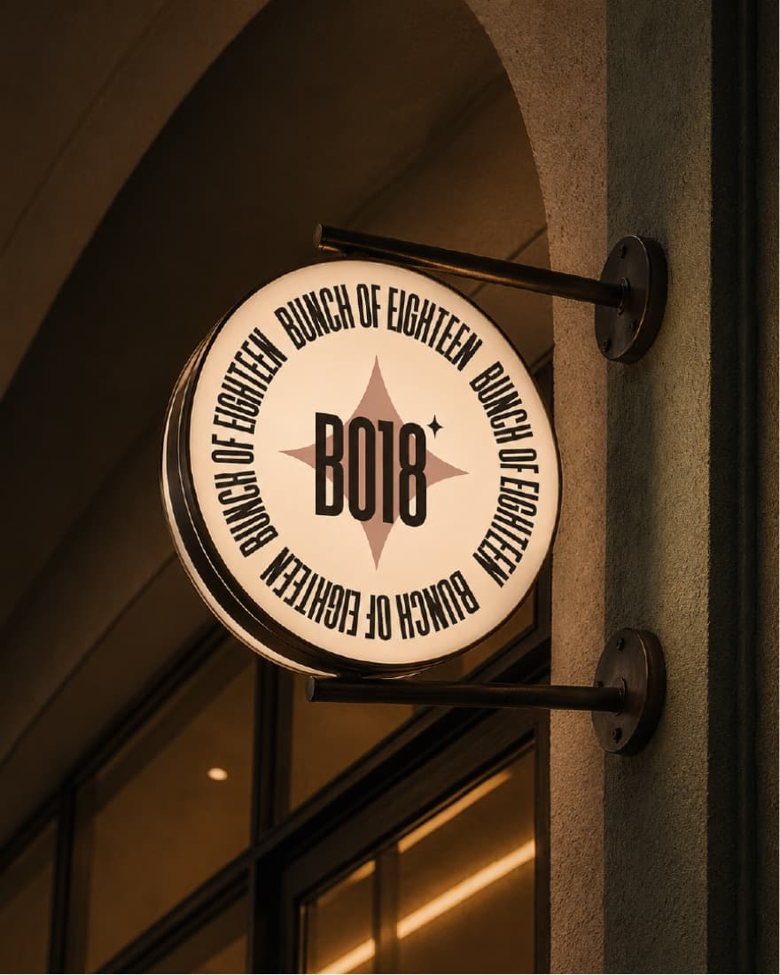 BO18 brand application