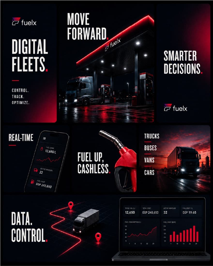 FuelX product system: digital fleets, cashless fuel, data control