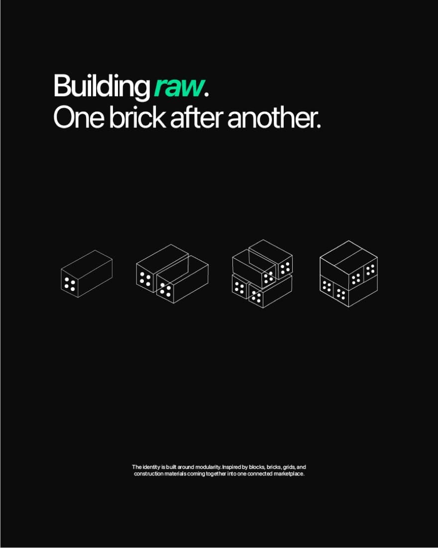 Rawmart: building raw, one brick after another