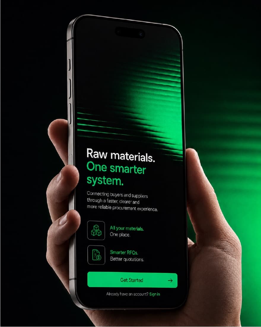 Rawmart brand application