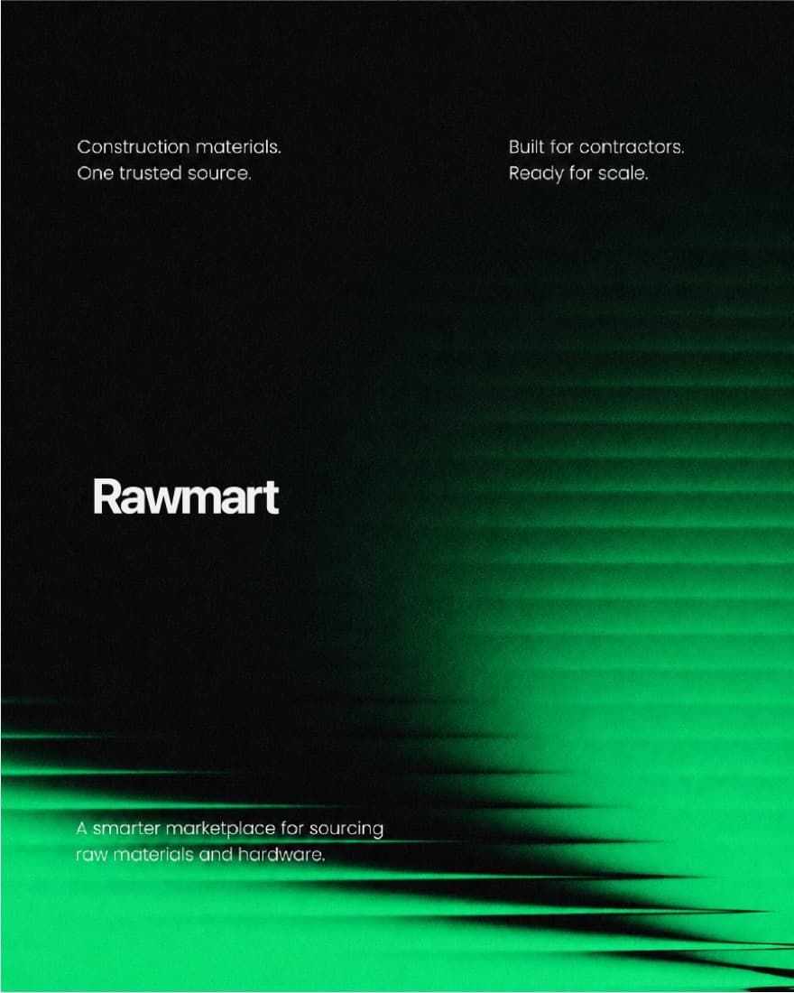 Rawmart construction materials board