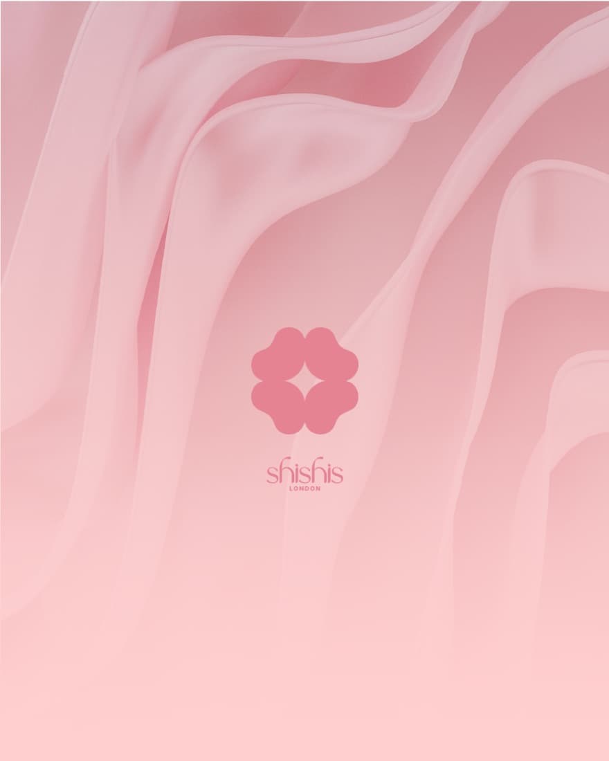 Shishis flower symbol on gradient