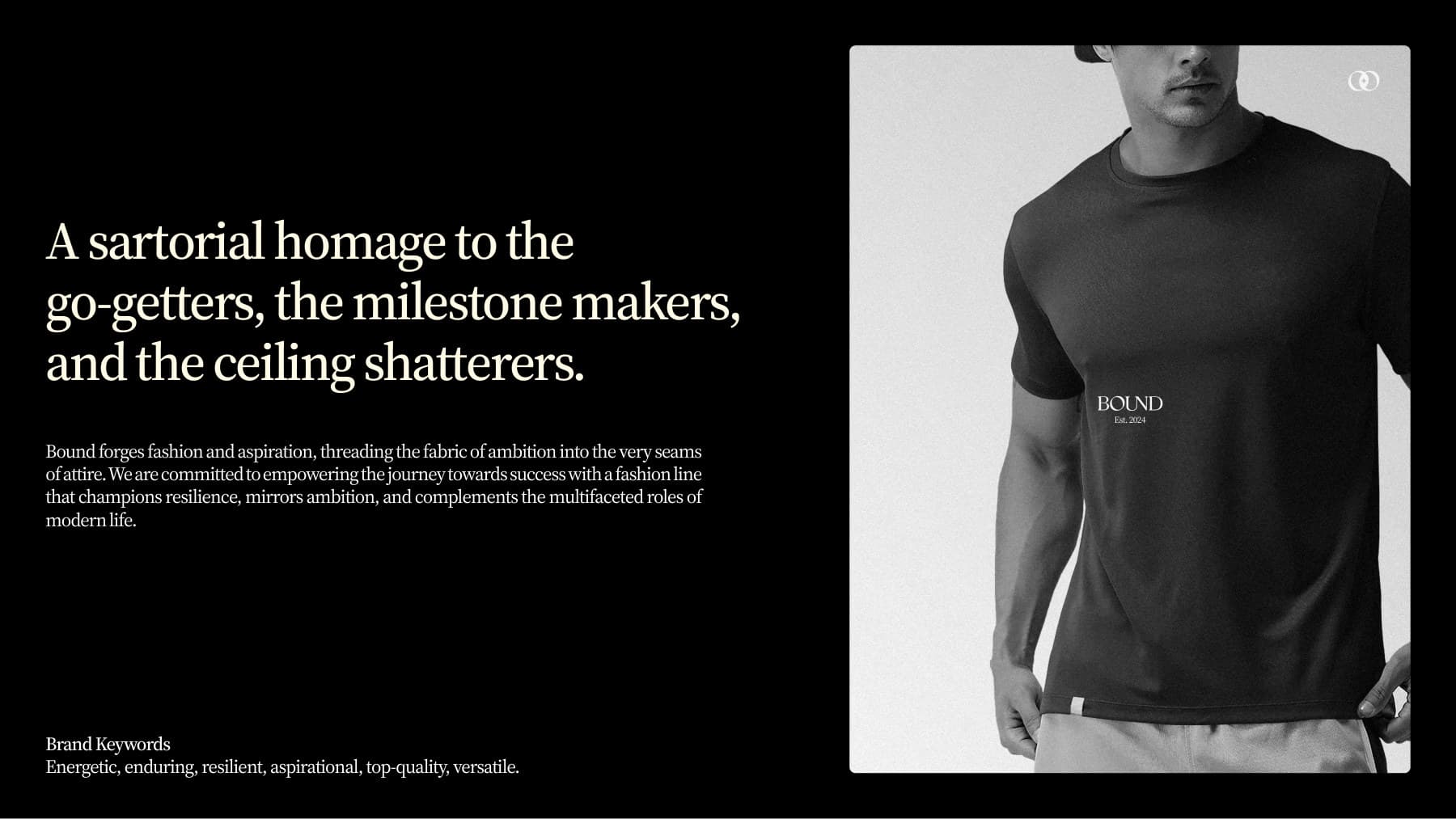 bound brand guidebook — brand statement