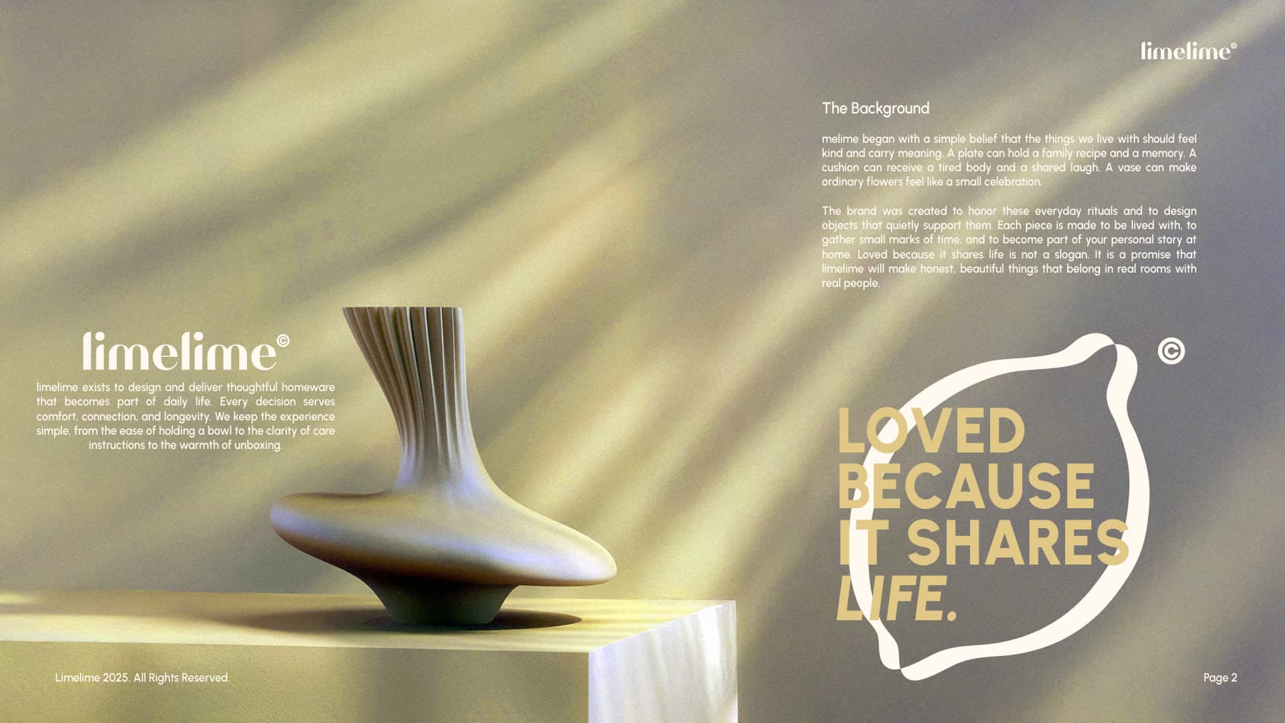 limelime brand guidebook — identity concept